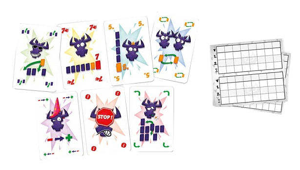 Le six qui SURPREND, le six qui surprend, des cartes additionnelles qui  mettent un peu le chaos dans ce jeu de stratégie fine ^^, By JEUxDREDI